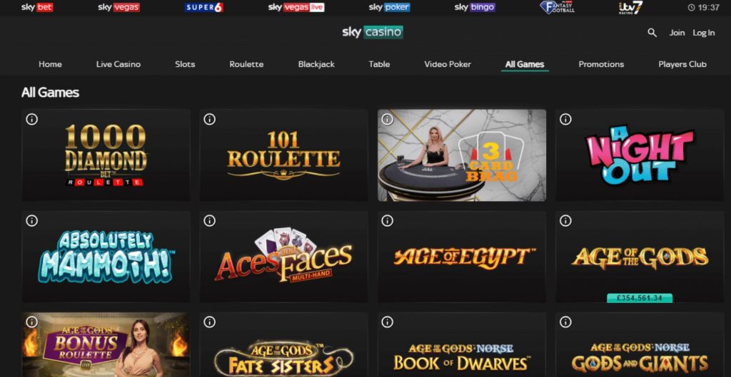 register at Sky Casino 1