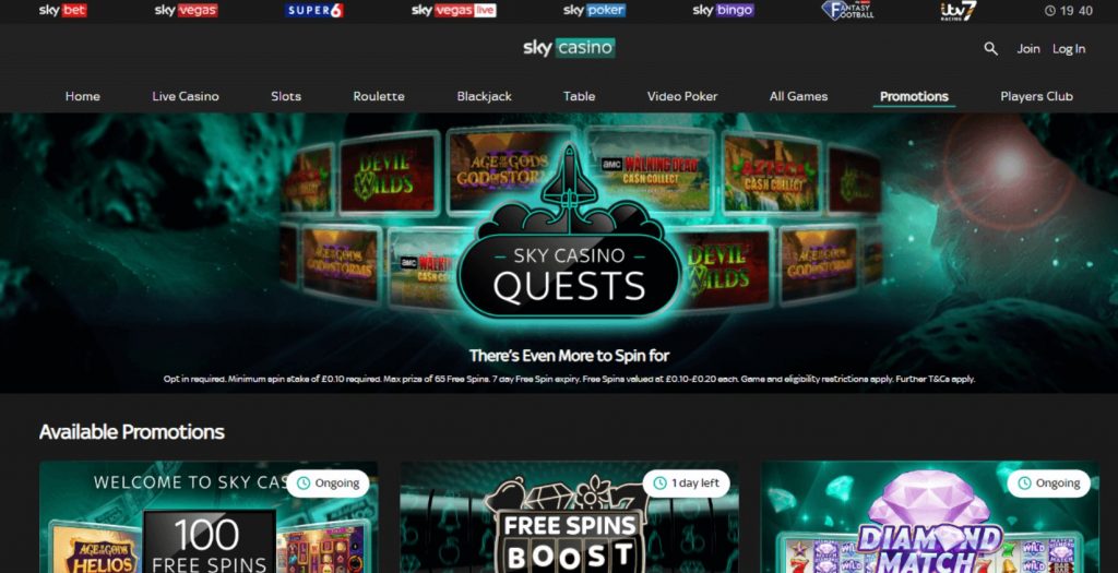 register at Sky Casino 2